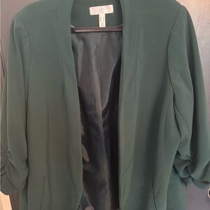 Green Women's plus size Blazer - size 22
